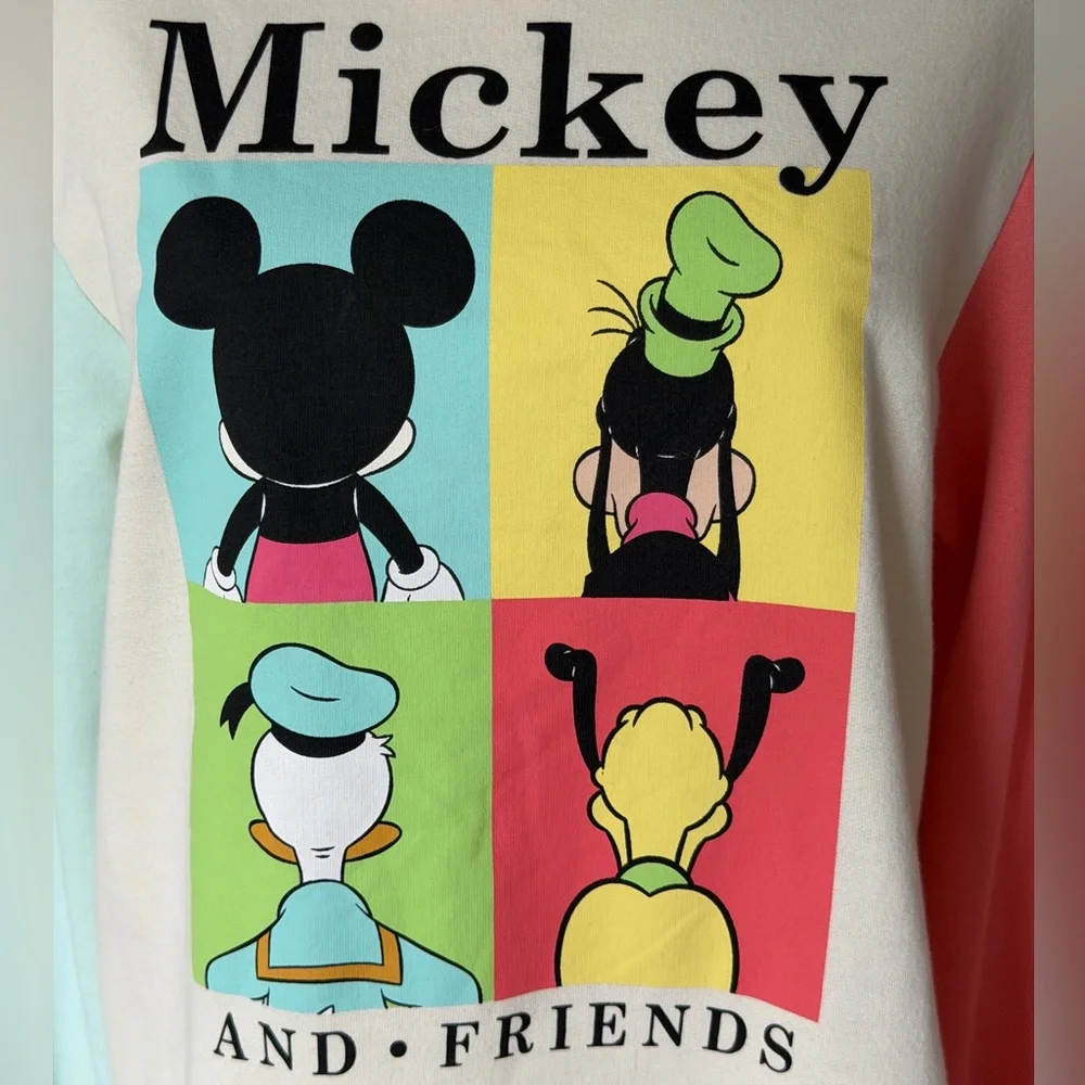 Disney cream crewneck